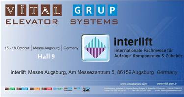 interlift 15-18 Ekim 2019 Augsburg Almanya Hall 9