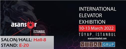 Asansör İstanbul 10-13 Mart 2022