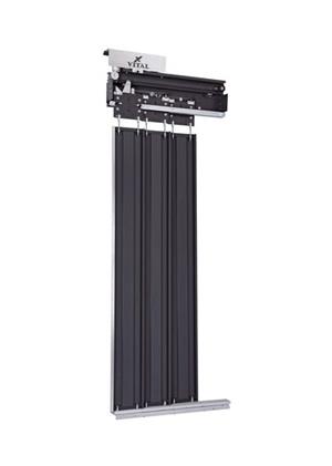 Porte Cabine semi-automatique Télescopique 3 panneaux (3VOL)